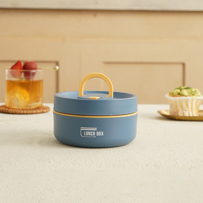 Insulated Lunch Box with Stainless Steel Bento Containers Thermal Carrying Bag - Image 11