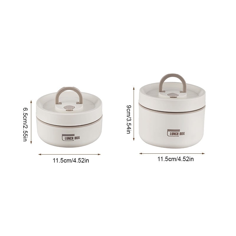 Insulated Lunch Box with Stainless Steel Bento Containers Thermal Carrying Bag - Image 9