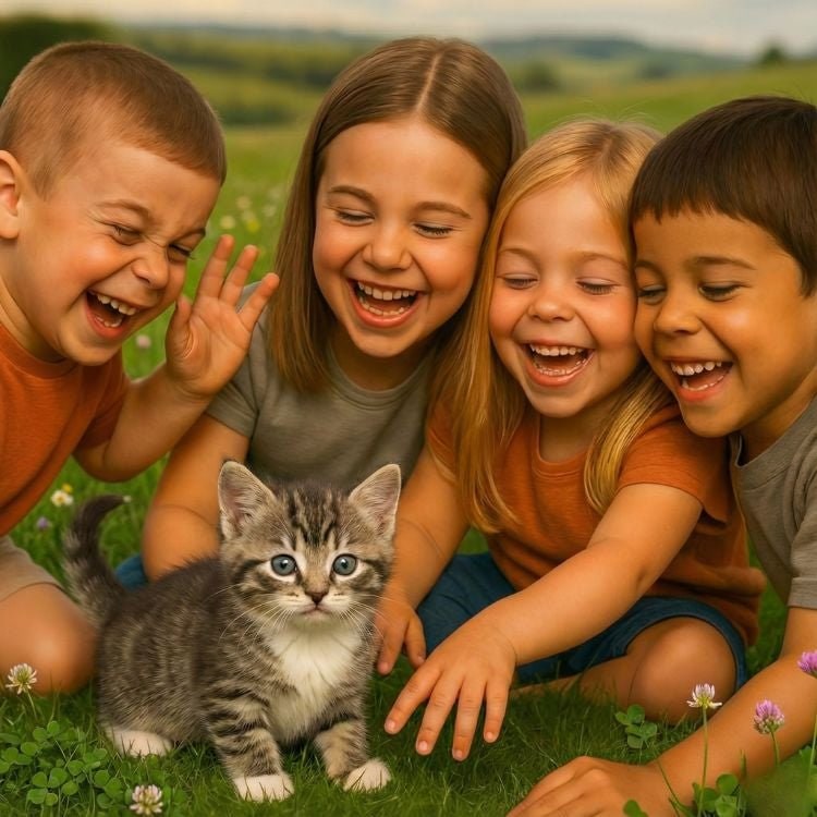 Interactive Toy Cat with Walking Movement and Meowing Sound Plush Robot Kitten Companion - Image 5