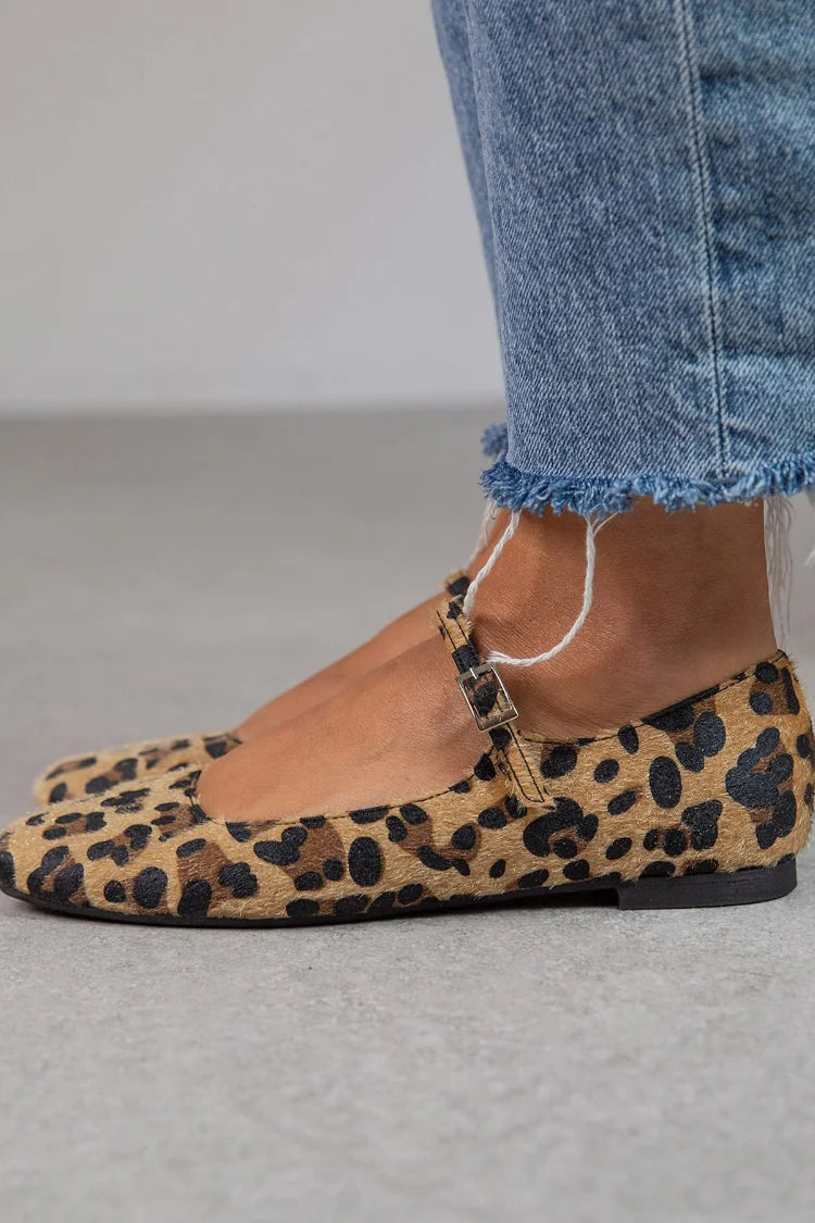 Irene | Ballerine Donna Leopardate con Cinturino