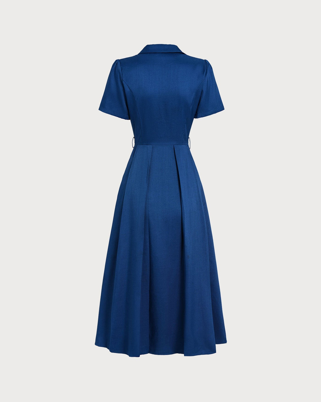 Isabella | Abito Midi Donna Plissettato con Bottoni