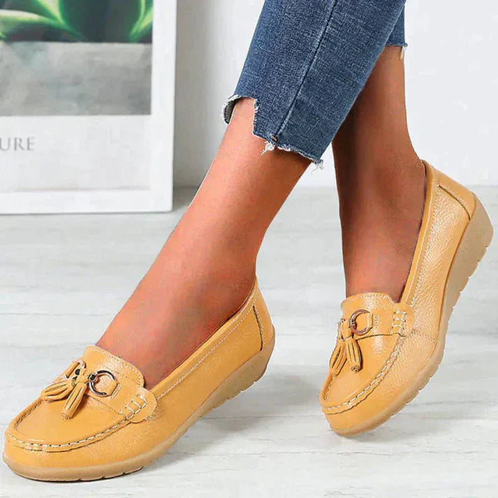 Isabella | Loafers Donna Eleganti Ortopedici Comfort Marrone