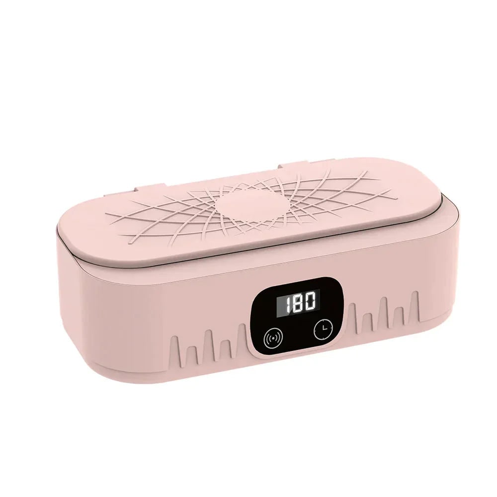 Jewelry Ultrasonic Cleaner for Dentures Retainers and Glasses with Portable Digital Display - Image 4