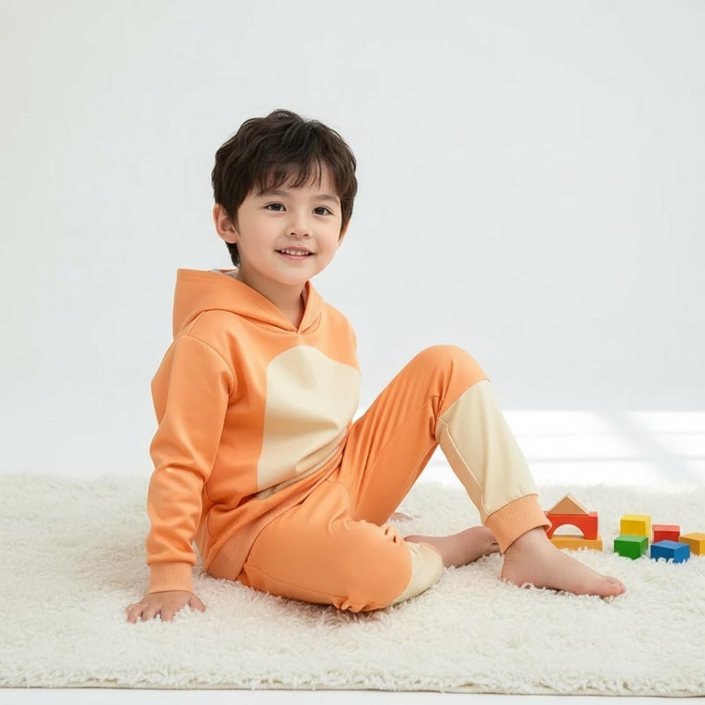 Kids' Character Costume Set with Hoodie, Pants, Mask and Gloves - Image 7