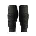 Kids' Compression Calf Sleeves with Padded Foam Protection and Honeycomb Design for Soccer - Image 1