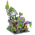 Kids' Halloween Building Blocks Construction Set with Pumpkin House and Ghost Figures - Image 6