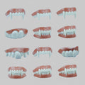 Kids' Halloween Fake Teeth Partials Vampire Fangs Snap-On Costume Accessory - Image 1