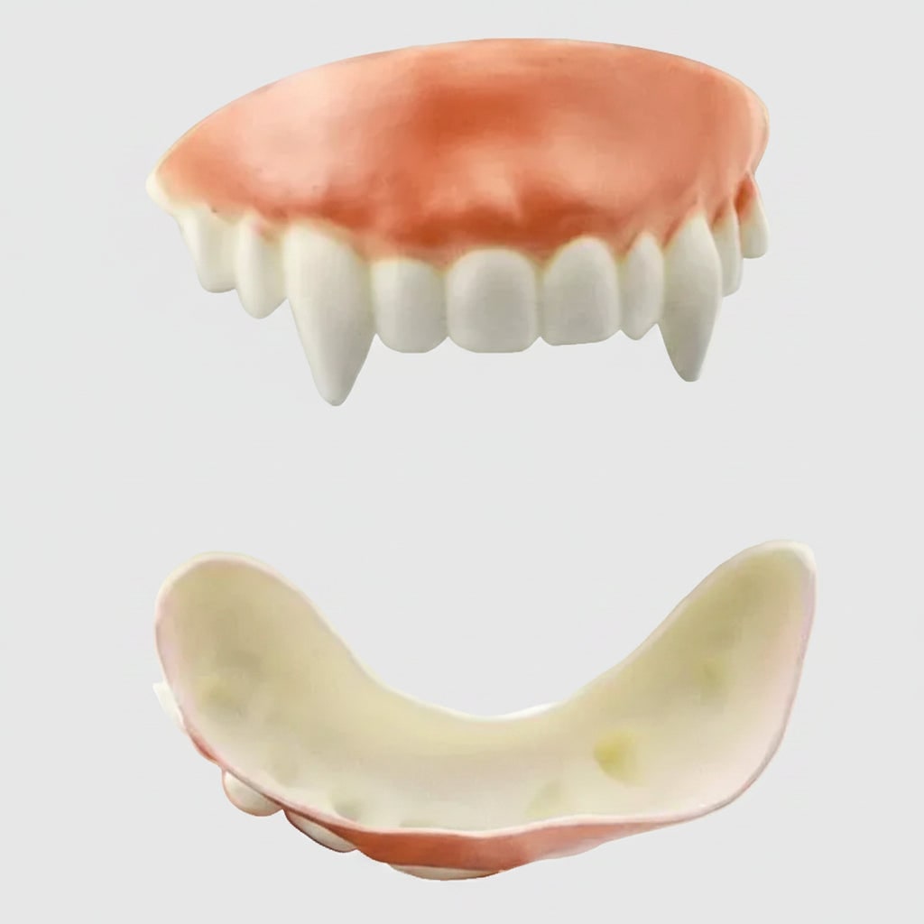 Kids' Halloween Fake Teeth Partials Vampire Fangs Snap-On Costume Accessory - Image 4