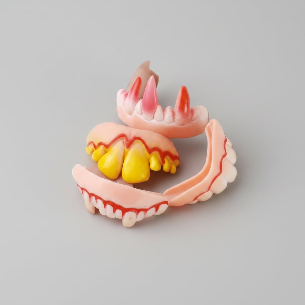 Kids' Halloween Fake Teeth Partials Vampire Fangs Snap-On Costume Accessory - Image 5