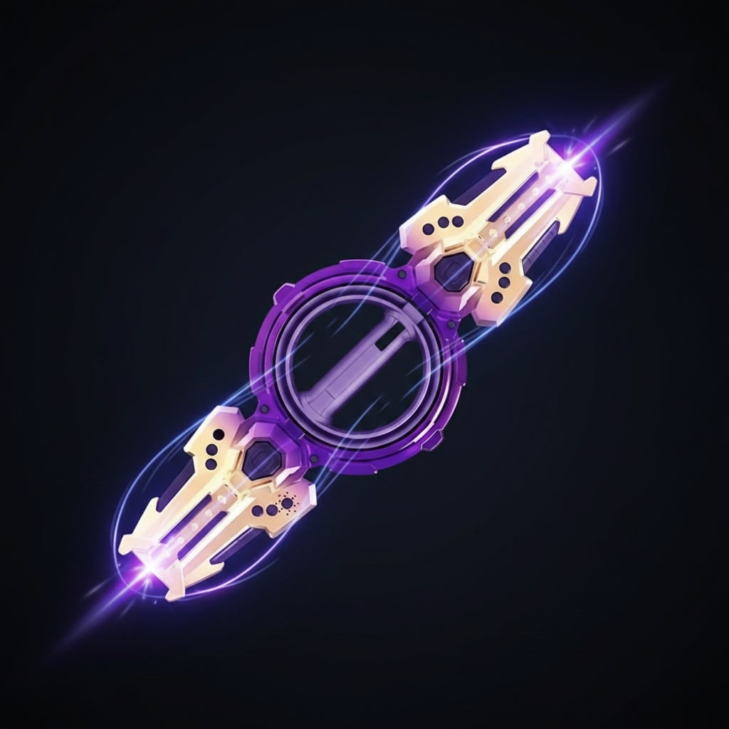 Kids' Halloween Toy Double Blade LED Light Up Retractable with Spinning Handle - Image 5
