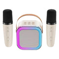 Kids' Mini Karaoke Machine with Wireless Microphones and Bluetooth Speaker - Image 15