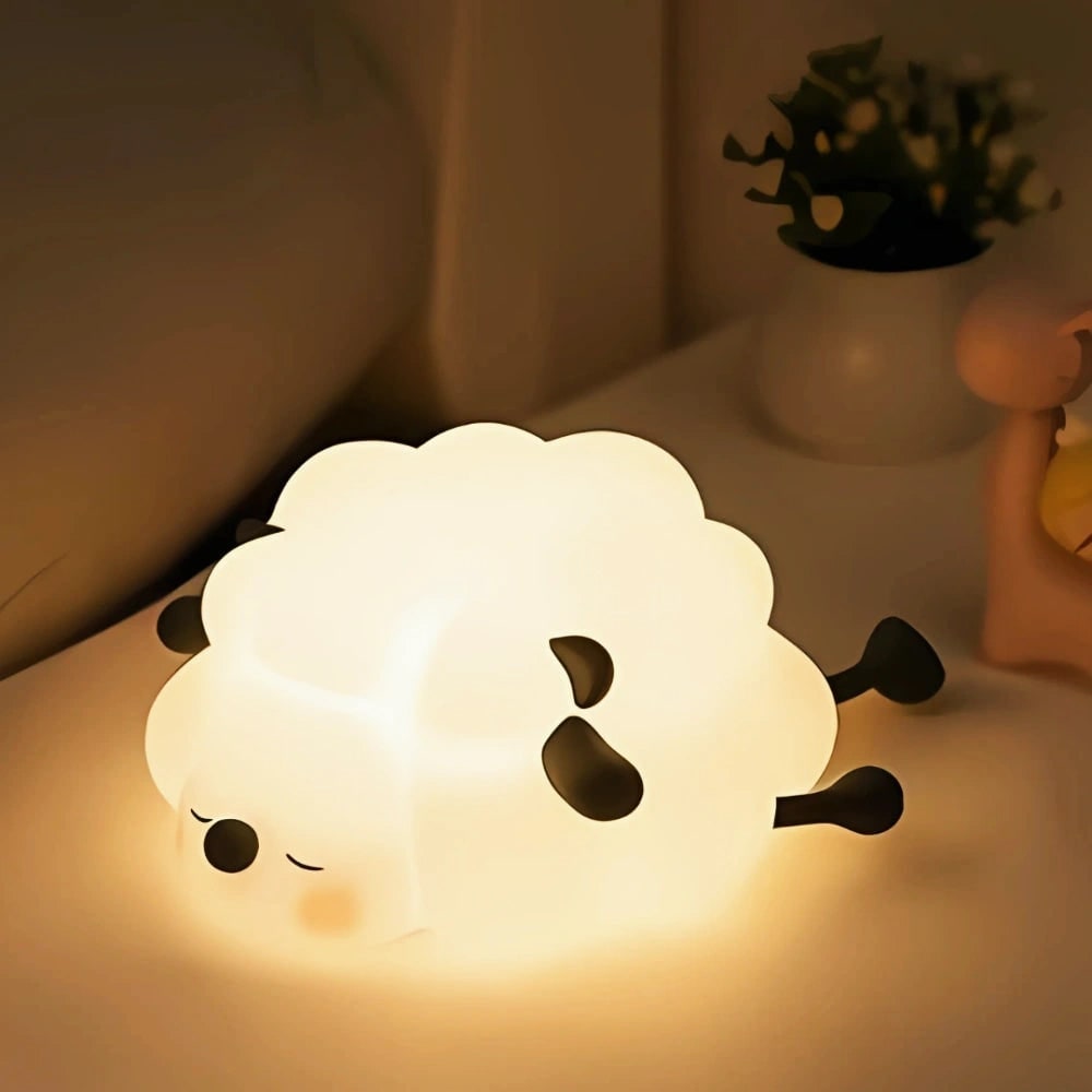 Kids' Rechargeable Silicone Night Light with Touch Activated Control and Warm LED Glow - Image 10