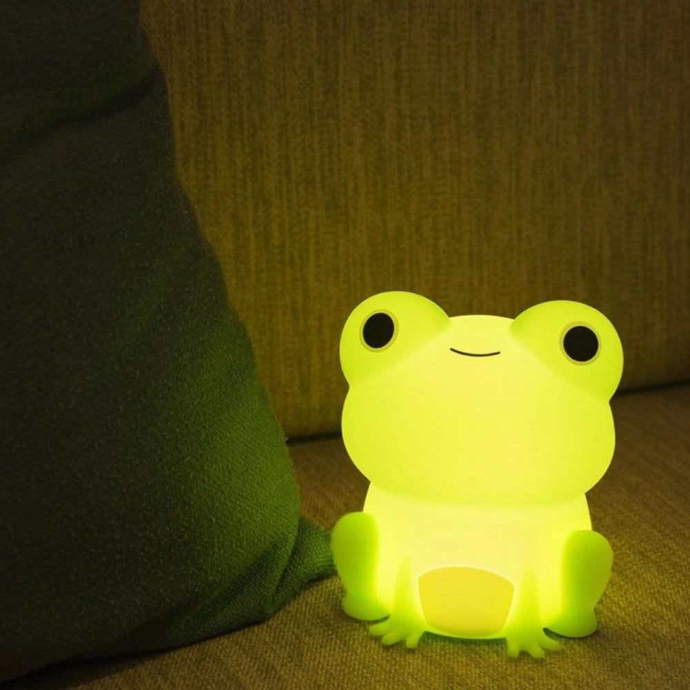 Kids' Rechargeable Silicone Night Light with Touch Activated Control and Warm LED Glow - Image 12