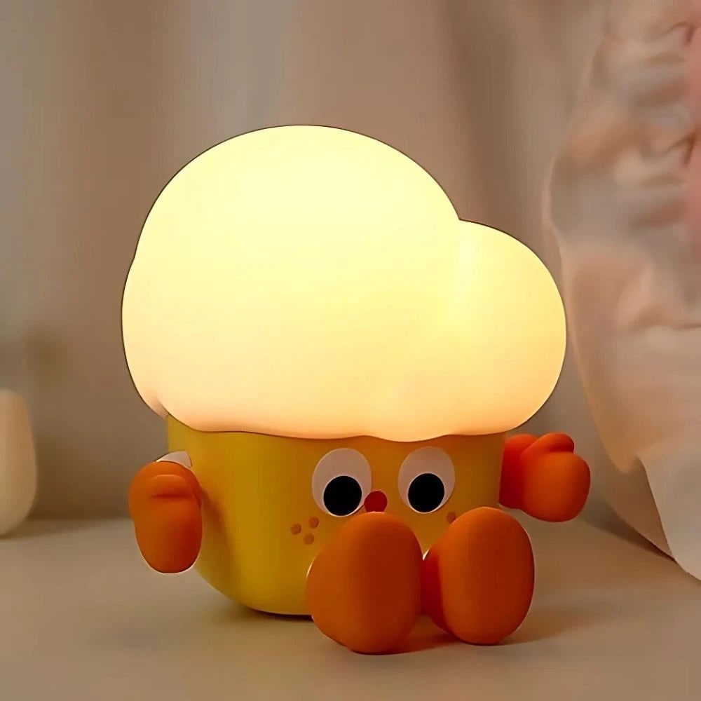 Kids' Rechargeable Silicone Night Light with Touch Activated Control and Warm LED Glow - Image 15