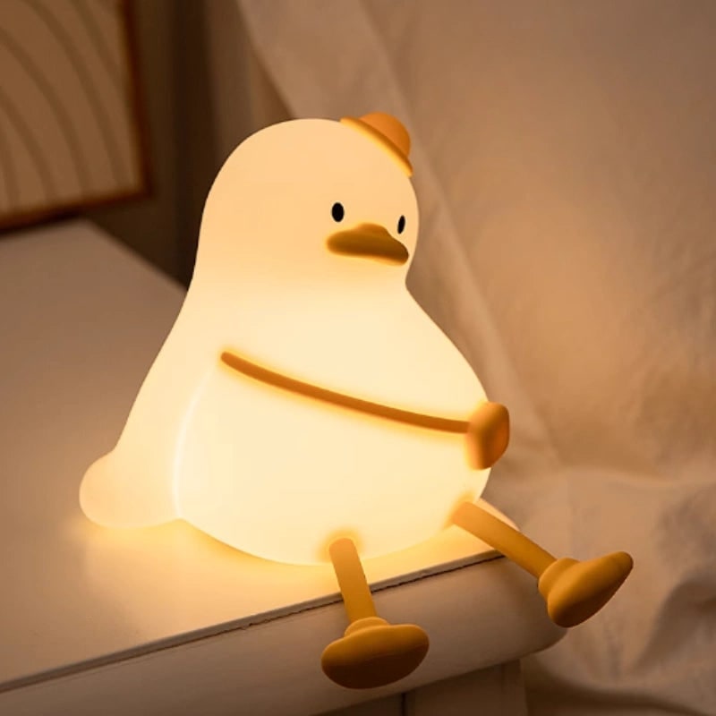 Kids' Rechargeable Silicone Night Light with Touch Activated Control and Warm LED Glow - Image 16
