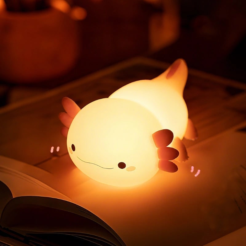 Kids' Rechargeable Silicone Night Light with Touch Activated Control and Warm LED Glow - Image 19