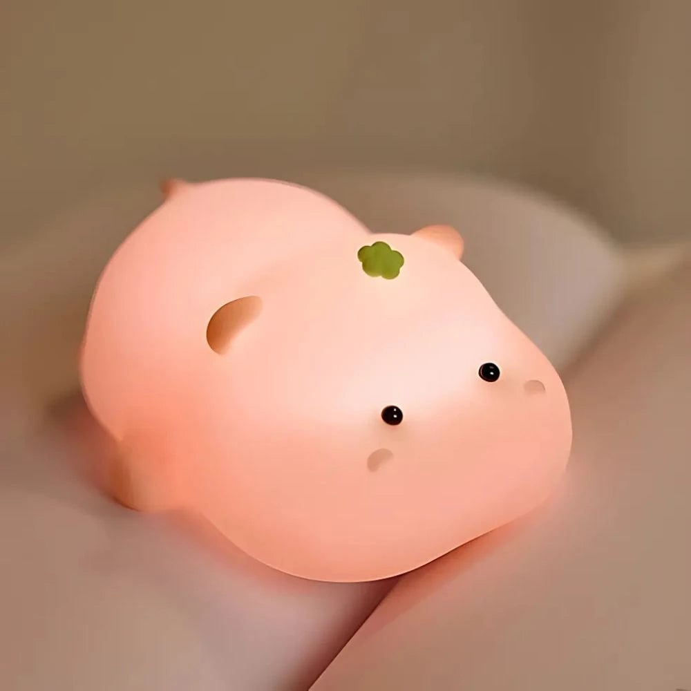 Kids' Rechargeable Silicone Night Light with Touch Activated Control and Warm LED Glow - Image 9