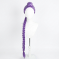 Kids' Synthetic Pink Costume Wig for Halloween Cosplay and Dress-Up - Image 1