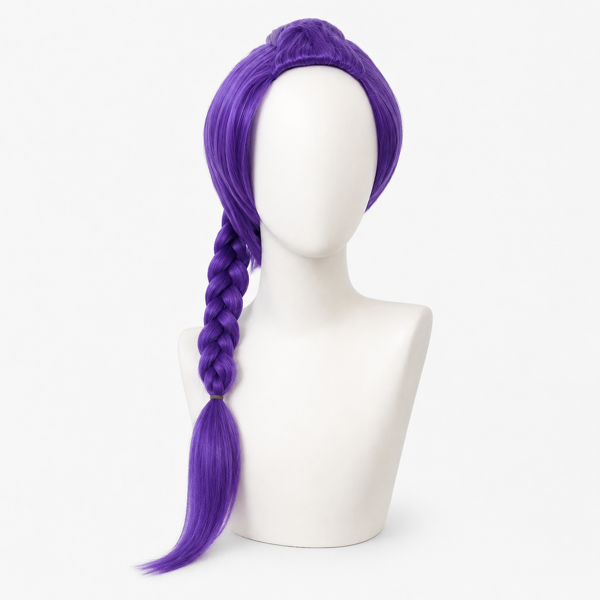 Kids' Synthetic Pink Costume Wig for Halloween Cosplay and Dress-Up - Image 3