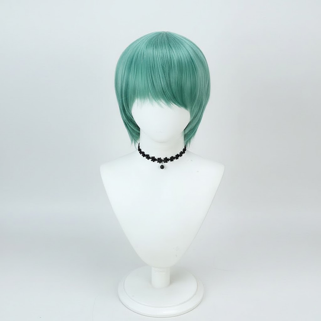 Kids' Synthetic Pink Costume Wig for Halloween Cosplay and Dress-Up - Image 6