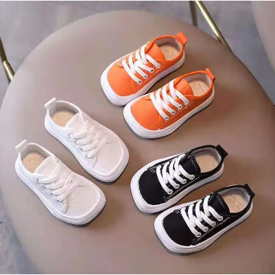 Kids' Wide Toe Box Barefoot Sneakers Minimalist Shoes | Lace-Up - Image 1