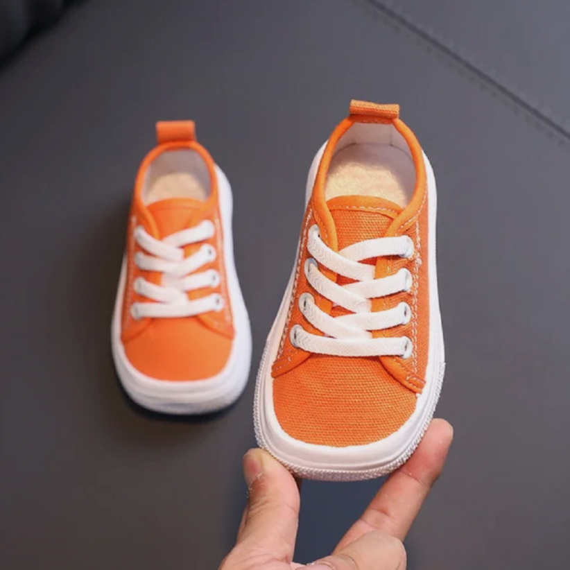 Kids' Wide Toe Box Barefoot Sneakers Minimalist Shoes | Lace-Up - Image 4