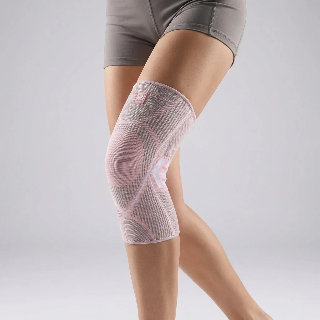 Knee Compression Sleeve with Non-Slip Support and Breathable Knit Design - Image 10