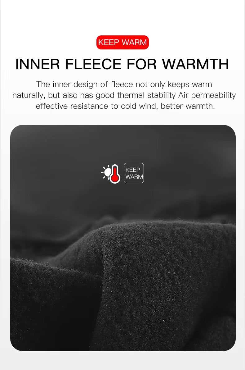 Ladies Winter Gloves Waterproof Touchscreen with Zipper Wrist and Non-Slip Grip - Image 11