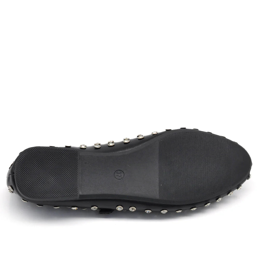 Laura | Ballerine Donna Borchie Strass Cinturino