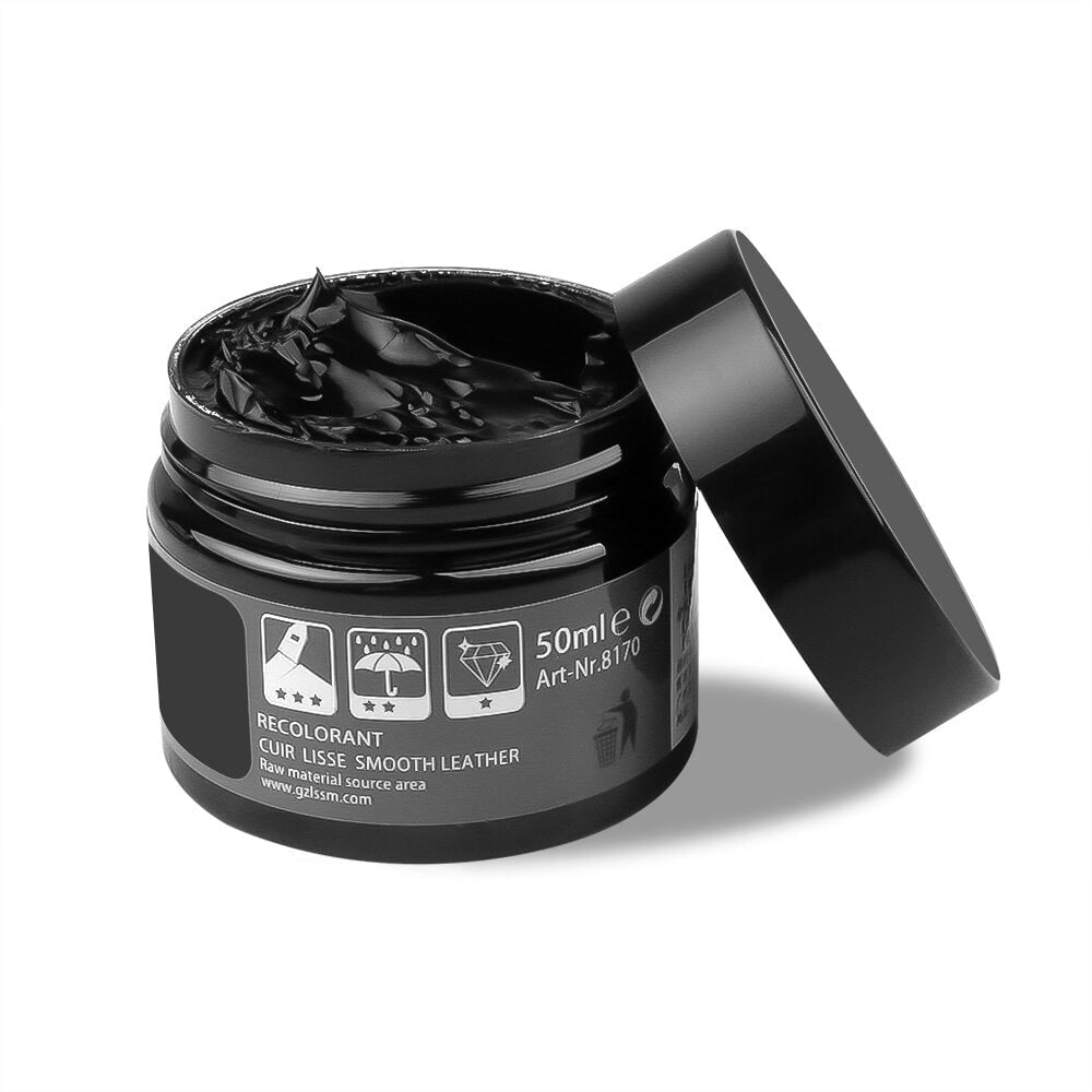 Leather Scratch Repair Cream with Recoloring Balm for Furniture - Image 5