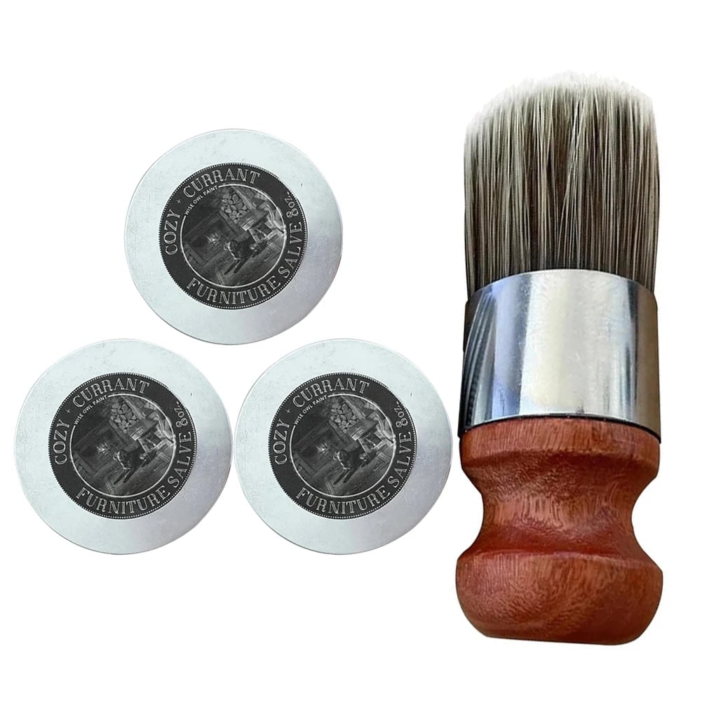 Leather Treatment for Furniture with Conditioner Cleaner and Wooden Application Brush - Image 3