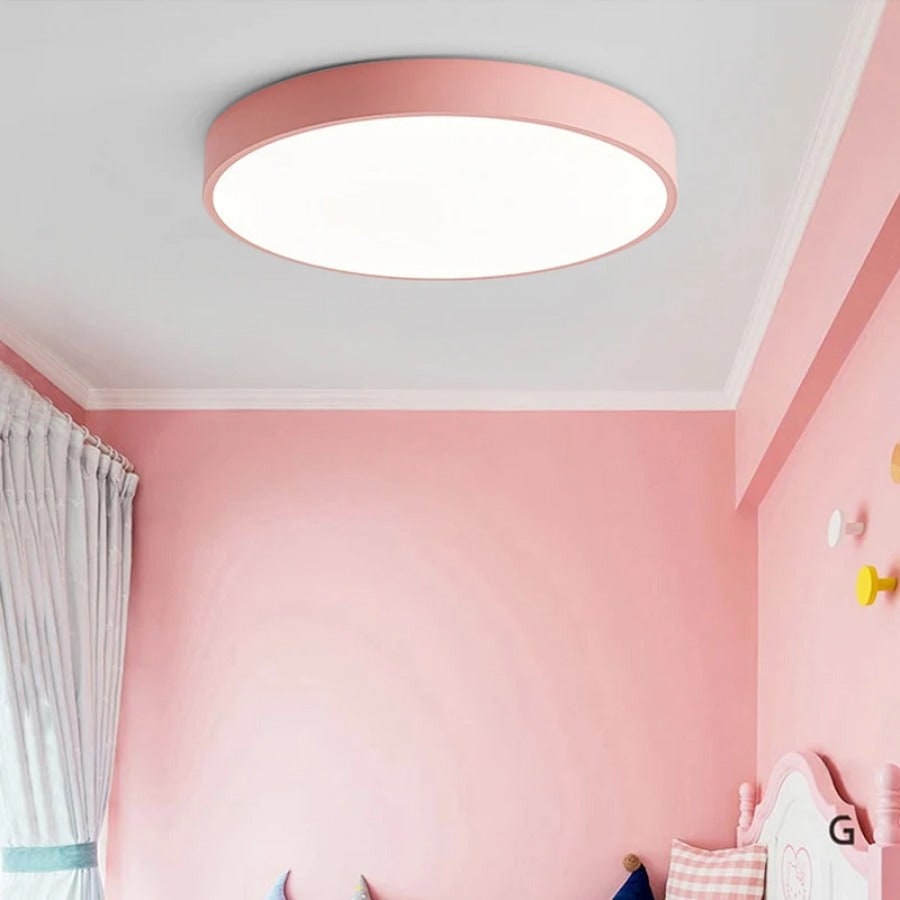 LED Ceiling Light Fixture Flush Mount Round Modern Slim Design for Bedroom Hallway - Image 4