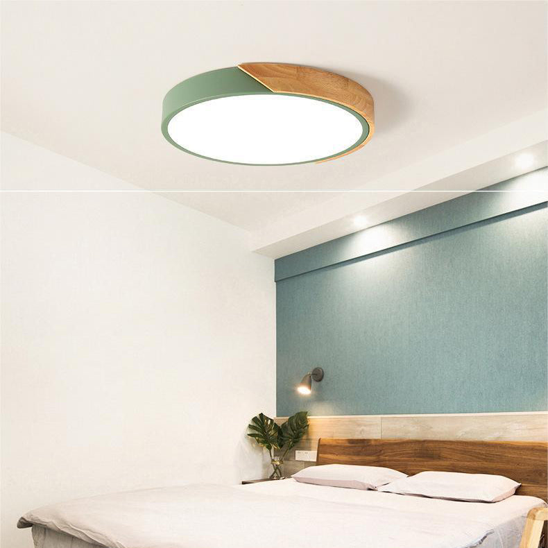 LED Ceiling Light Fixture Flush Mount Round Modern Slim Design for Bedroom Hallway - Image 5