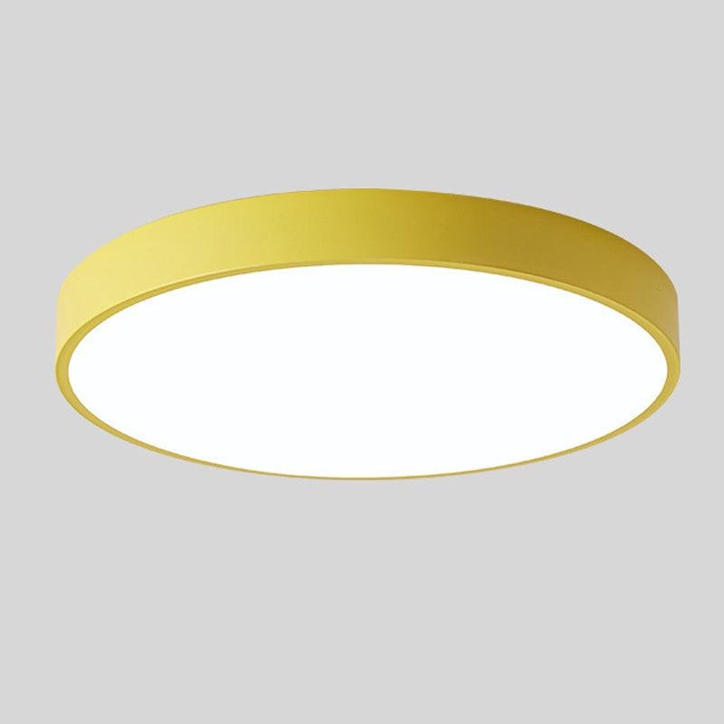 LED Ceiling Light Fixture Flush Mount Round Modern Slim Design for Bedroom Hallway - Image 8