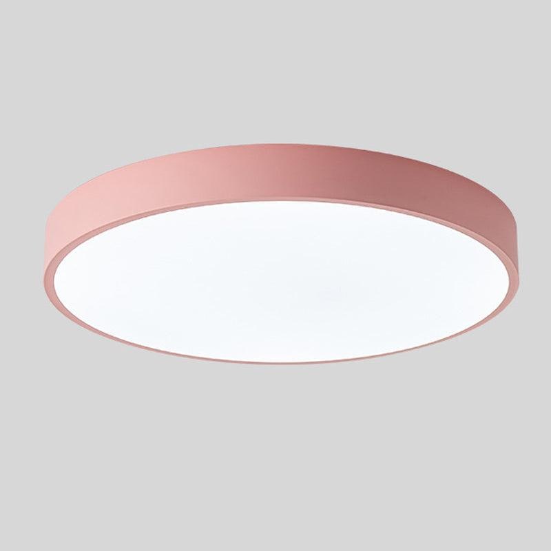 LED Ceiling Light Fixture Flush Mount Round Modern Slim Design for Bedroom Hallway - Image 9