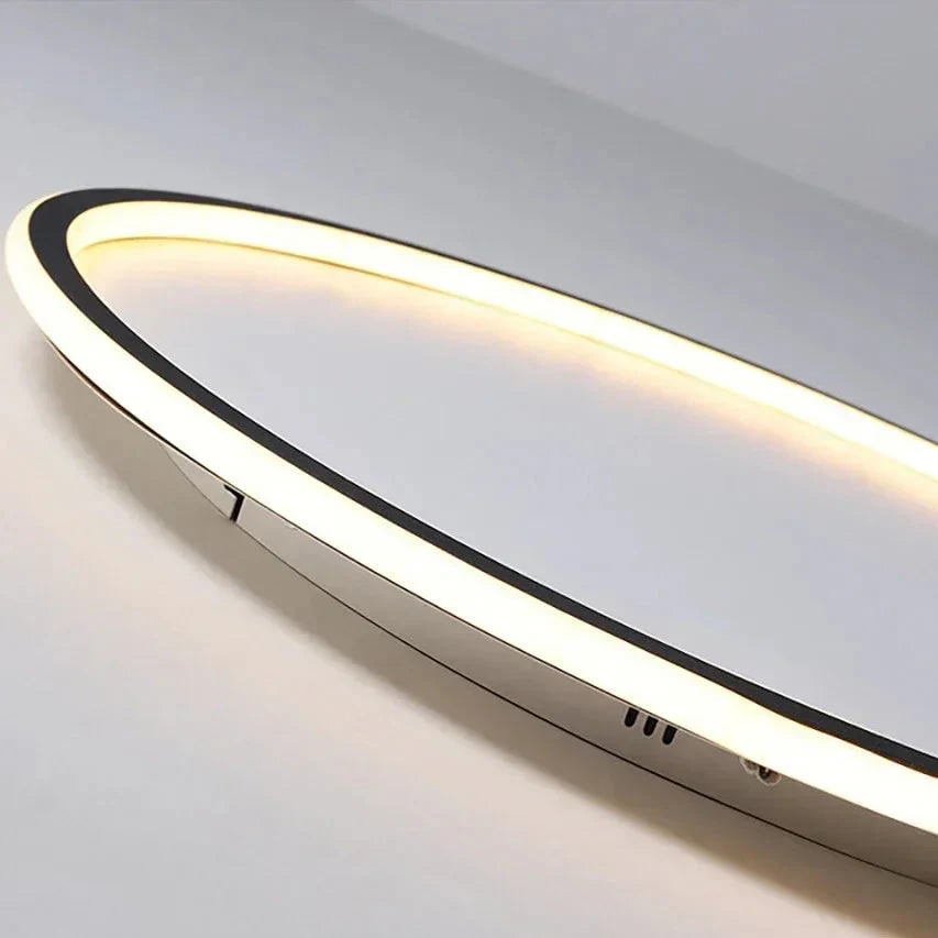 LED Ceiling Light Fixture Flush Mount with Round Minimalist Design and Low Profile Silhouette - Image 8