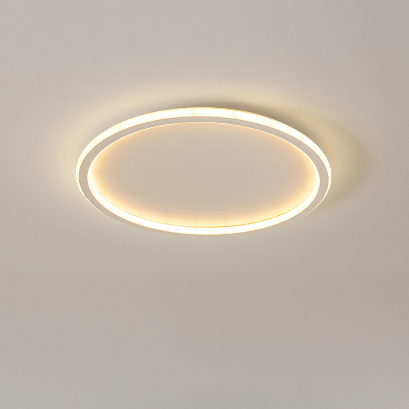 LED Ceiling Light Fixture with Modern Circular Ring Design and Flush Mount - Image 9