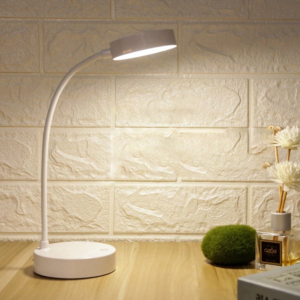 LED Desk Lamp with Flexible Gooseneck and Touch Control for Adjustable Task Lighting - Image 3