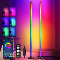 LED Floor Lamp with Color Changing and Remote Control Rgb Music Sync App Controlled Mood Lighting - Image 1