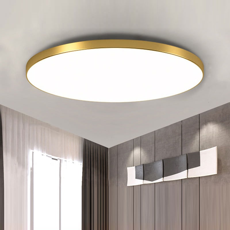 LED Light Fixture Flush Mount Round Ceiling with Modern Minimalist Design - Image 11