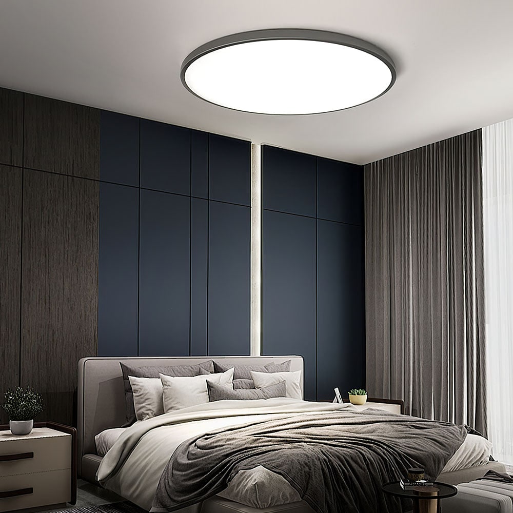 LED Light Fixture Flush Mount Round Ceiling with Modern Minimalist Design - Image 3