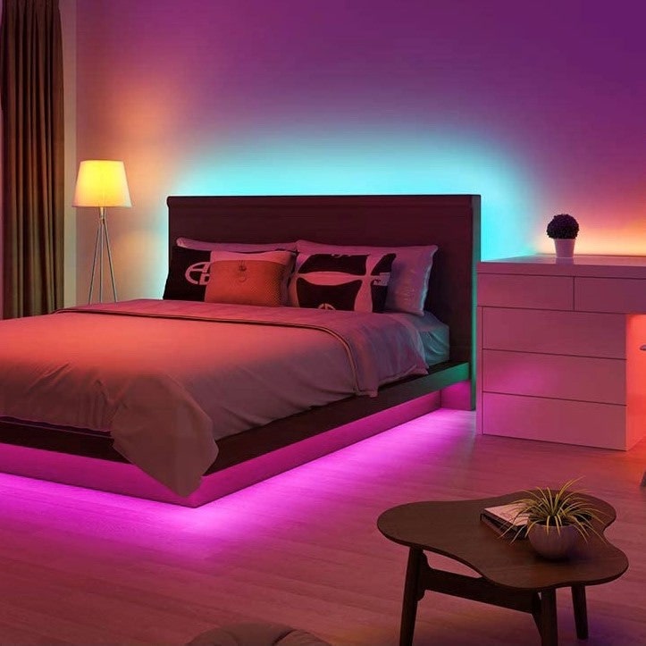 LED Strip Lights with Remote Control Color Changing Rgb Flexible - Image 1