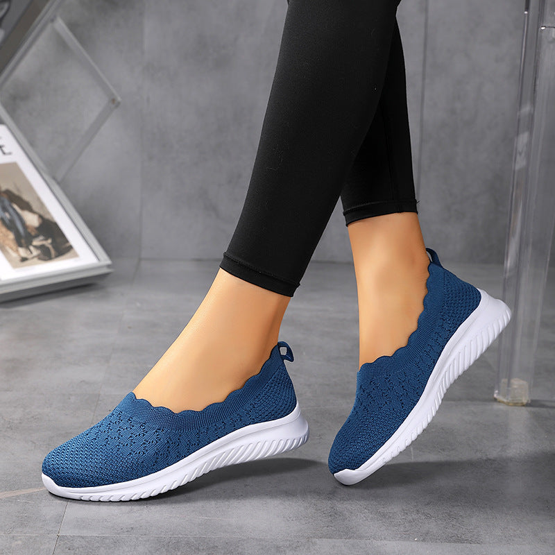 Letizia | Scarpe Ortopedici Donna Mesh Traspirante Blu