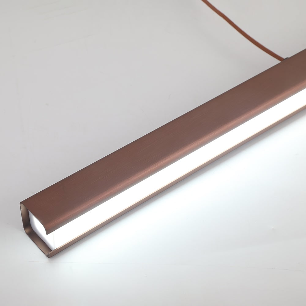 Linear Pendant Light with Adjustable Suspension and Integrated LED - Image 19