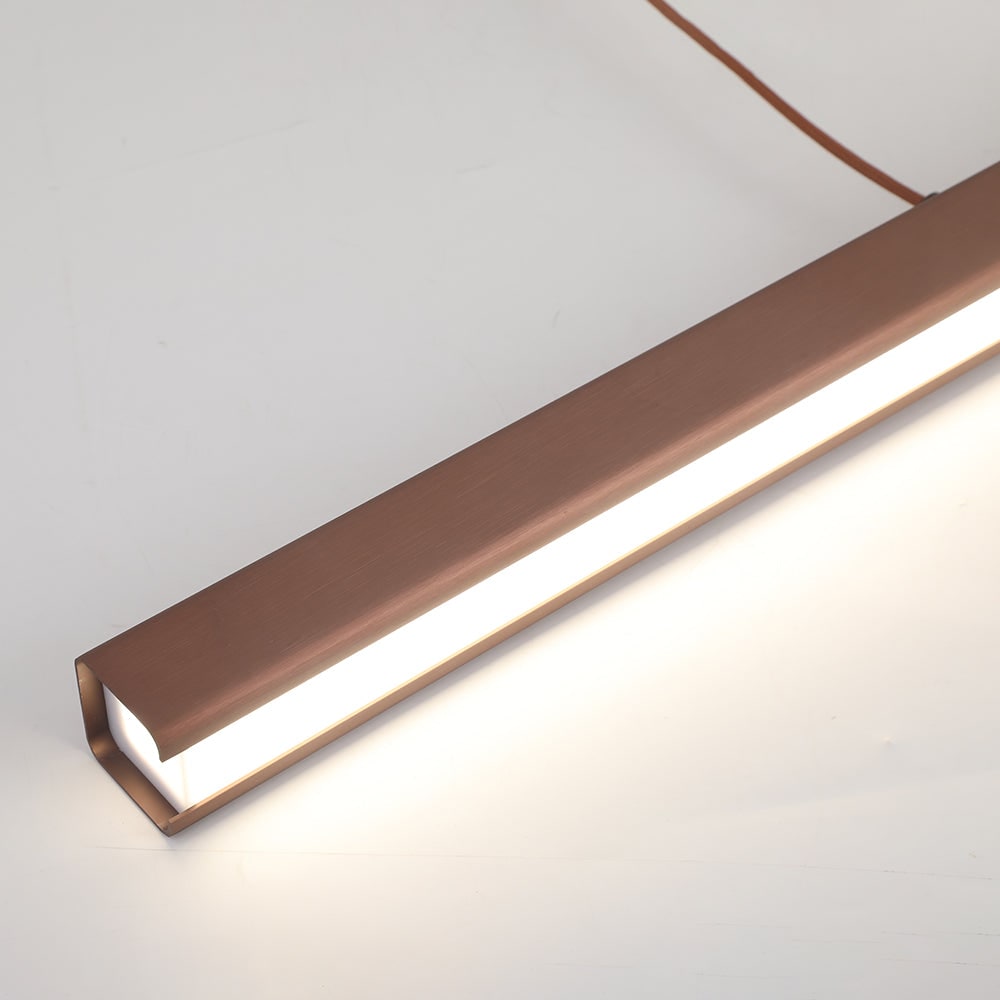 Linear Pendant Light with Adjustable Suspension and Integrated LED - Image 20