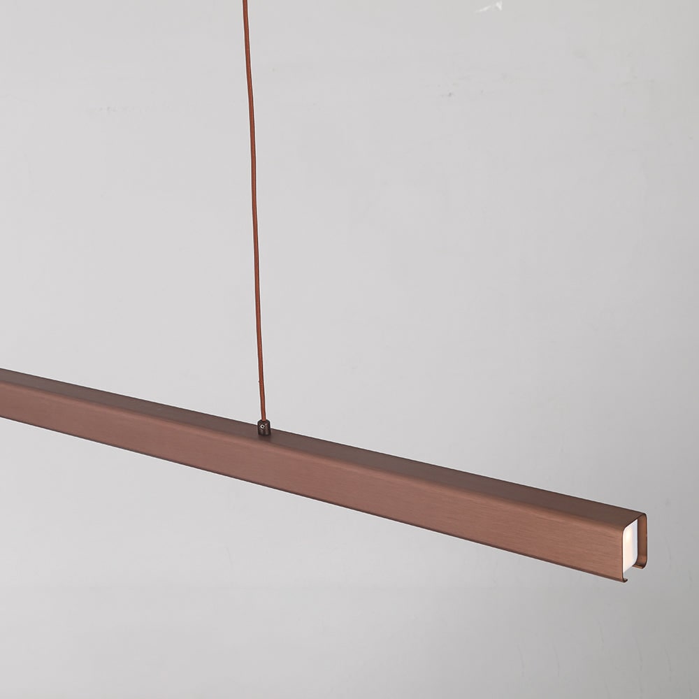 Linear Pendant Light with Adjustable Suspension and Integrated LED - Image 23