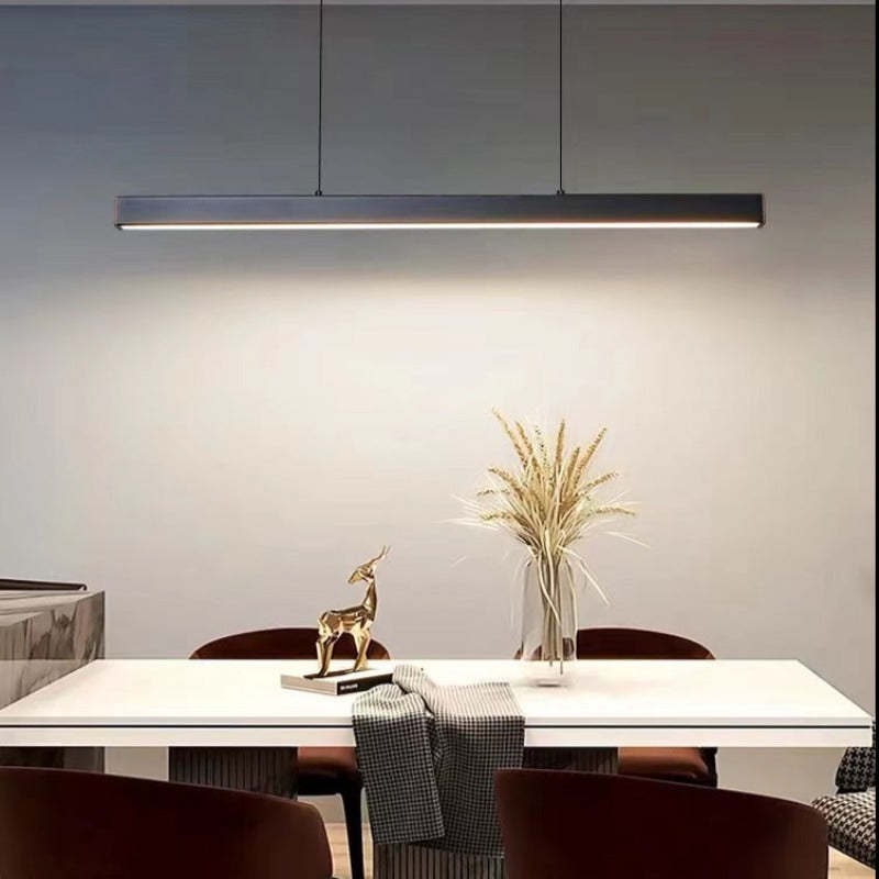 Linear Pendant Light with Adjustable Suspension and Integrated LED - Image 8