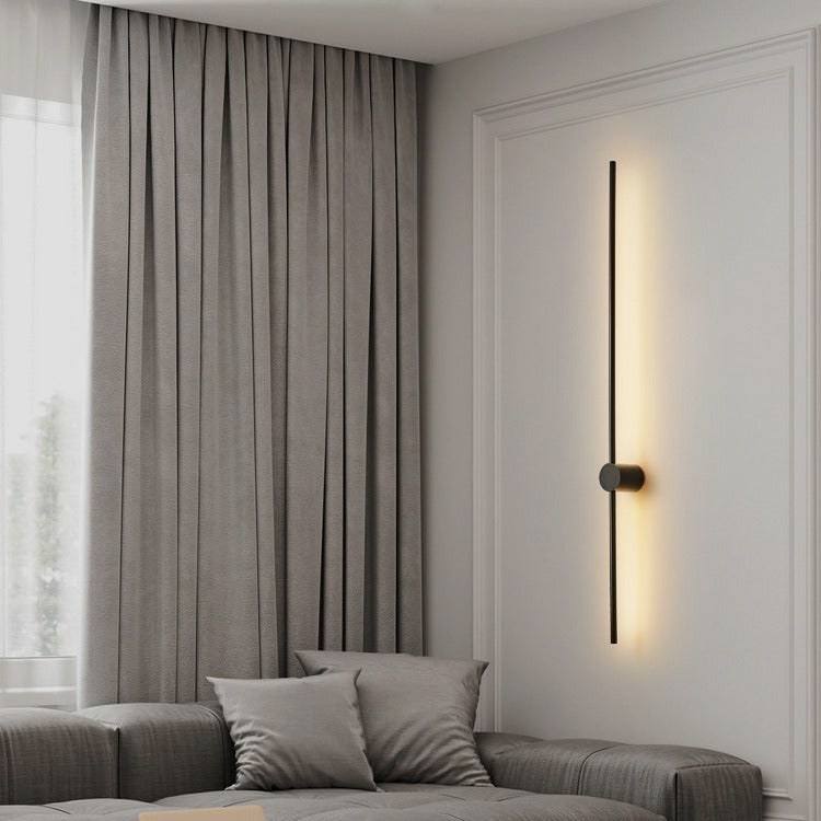 Linear Wall Sconce with LED Indirect Backlight and Modern Minimalist Design - Image 3