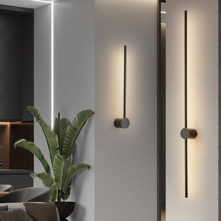 Linear Wall Sconce with LED Indirect Backlight and Modern Minimalist Design - Image 4