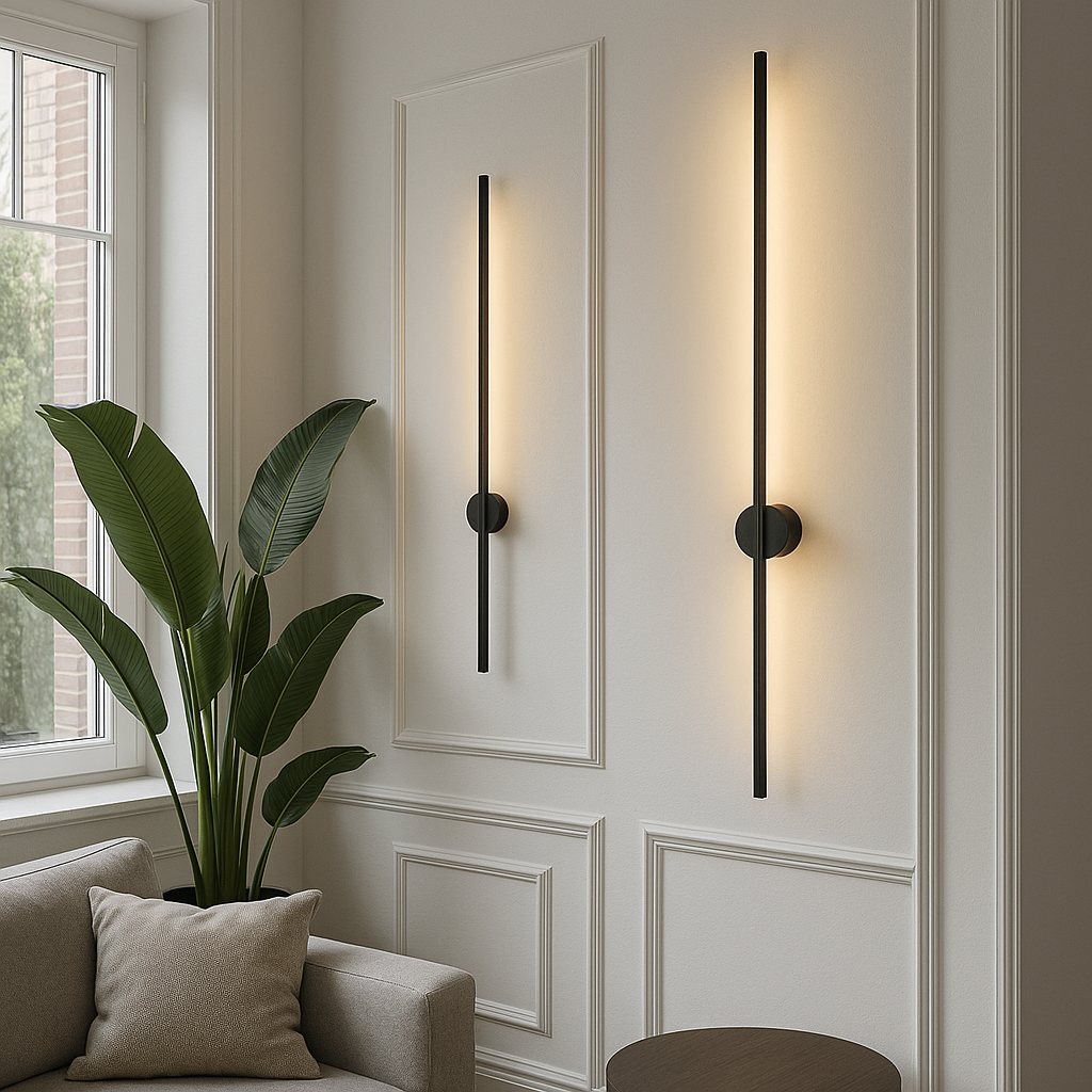 Linear Wall Sconce with LED Indirect Backlight and Modern Minimalist Design - Image 7